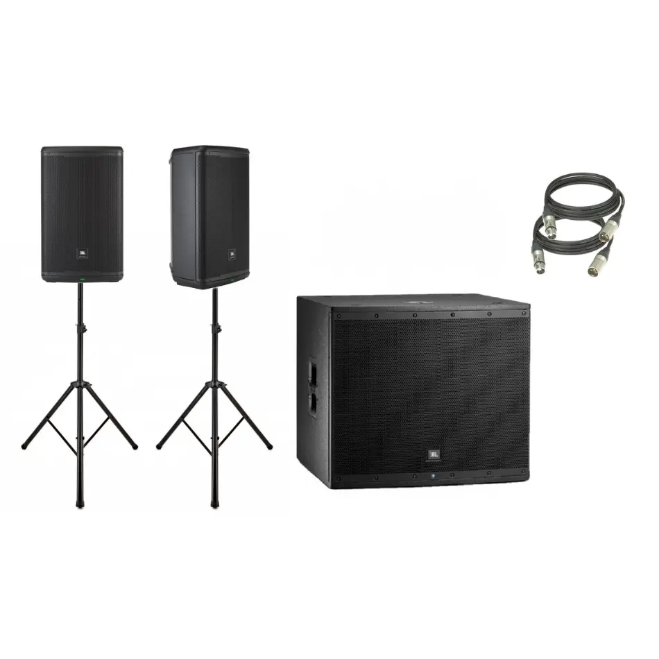 JBL EON 715 ir JBL EON 618S garso sistemos kompletas
