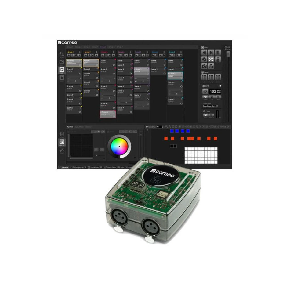 Cameo DVC Pro programine įranga + planšete